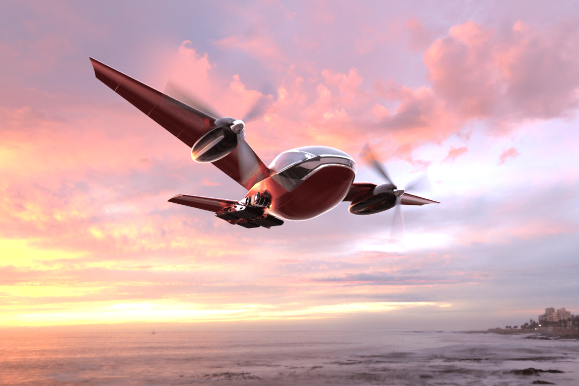 Phractyl Macrobat eVTOL passenger aircraft Phractyl Macrobat eVTOL passenger aircraft